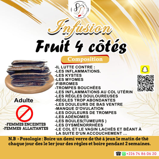 Infusion fruit 4 côtés et autres plantes naturelles